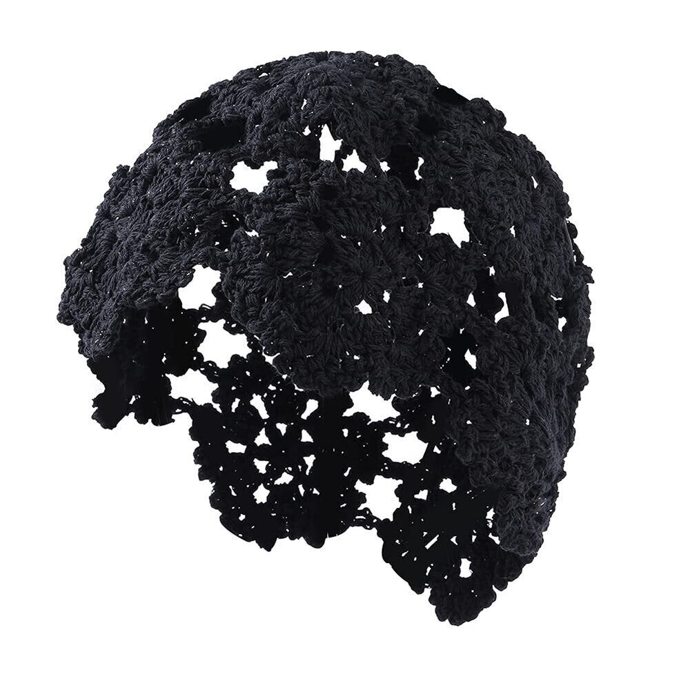 1602 Fascinator Hats Summer Beanies Cotton Crochet Skullies caps